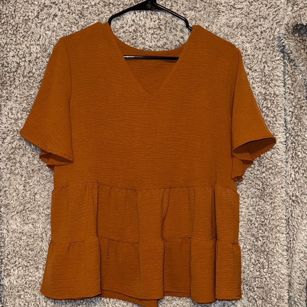 Shein V-Neck Shirt